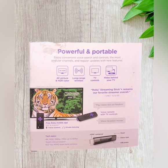 ROKU Streaming Stick+ | HD/4K/HDR Streaming Device - Picture 2 of 5
